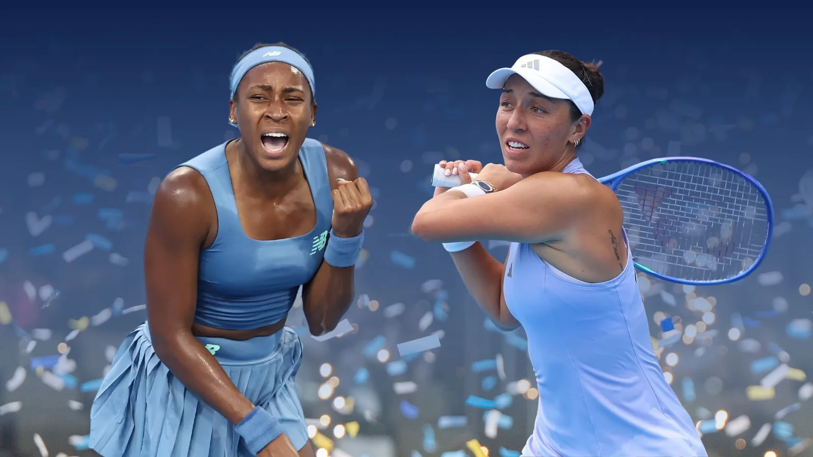 Coco Gauff and Jessica Pegula in the Cincinnati Open final preview image